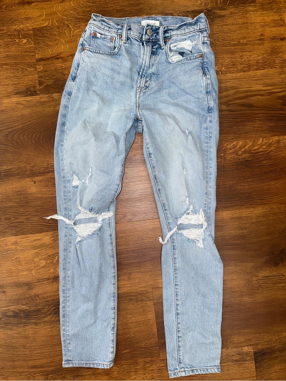 AE77 Mom Jean size 00 regular